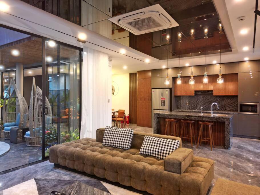 Song Cat Villa - 420Dk - Luxury Villa, Sauna, Jacuzzi Дананг Экстерьер фото