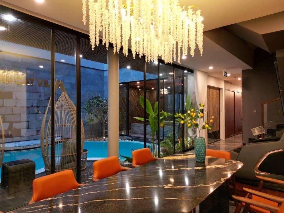 Song Cat Villa - 420Dk - Luxury Villa, Sauna, Jacuzzi Дананг Экстерьер фото