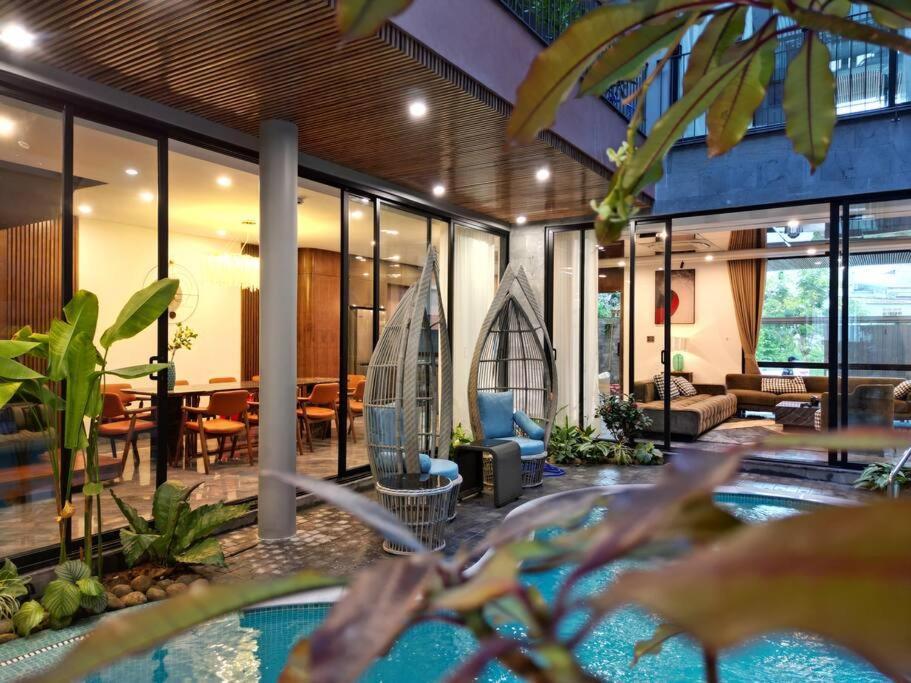 Song Cat Villa - 420Dk - Luxury Villa, Sauna, Jacuzzi Дананг Экстерьер фото
