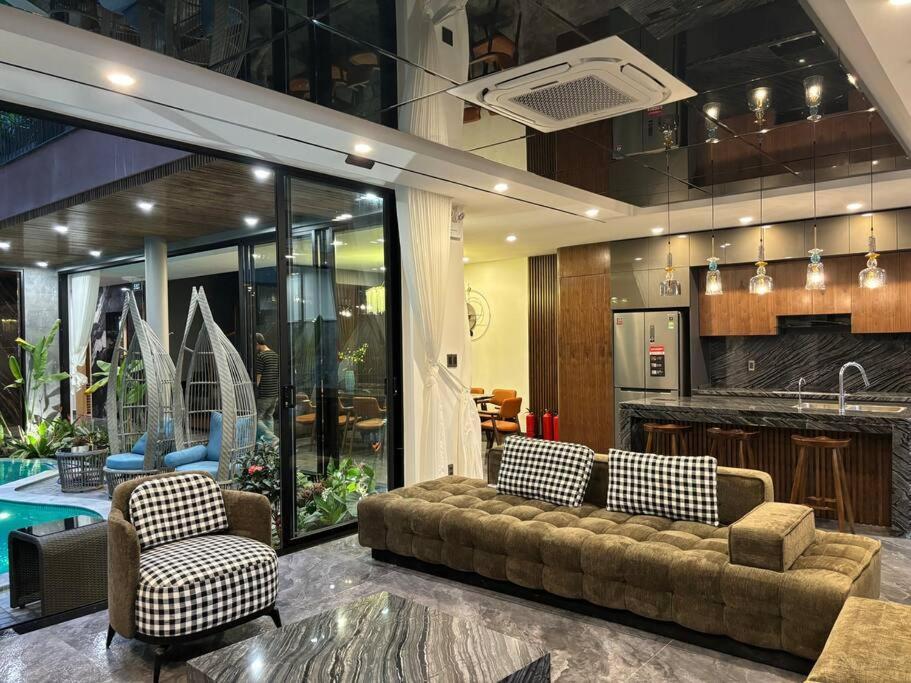 Song Cat Villa - 420Dk - Luxury Villa, Sauna, Jacuzzi Дананг Экстерьер фото